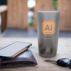 AI Artificial Intelligence Brain Computer Chip Technology Stainless Steel Insulated Tumbler