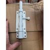 Barrel Bolt Latch 6.3" Heavy Duty  Slide Lock Solid 304 SS  White Free Ship