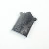 Mandolin or Cigar Box Guitar Tailpiece With Cover,Ornate Pattern Black