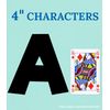 Black Combo Pack EZ Letters, 219 Pieces
