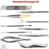 Periodontal Lucas Curettes Periosteal Elevators Oral Surgery Instruments Set CE