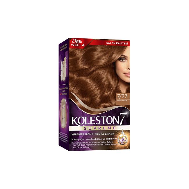 Wella Koleston Supreme Saç Boyası 7/77 Işıltılı Kahve