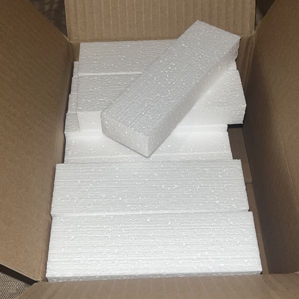 FREE SHIP Lot 30 Replacement Styrofoam Insert Nintendo NES Game Box Foam Block