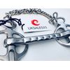 UKSALES25 Liverpool 3-Slot Snaffle Driving Bit (6")