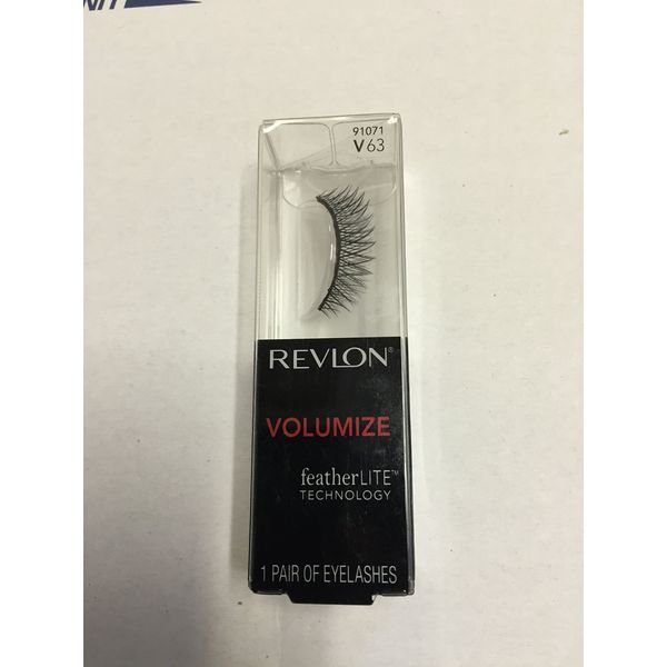 Revlon Volumize False Eyelashes, 91071 V63, 1 pr