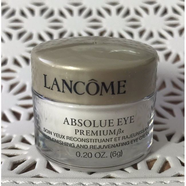 New and Fresh Lancome Absolue Eye Premium Cream 0.2o/6g Each