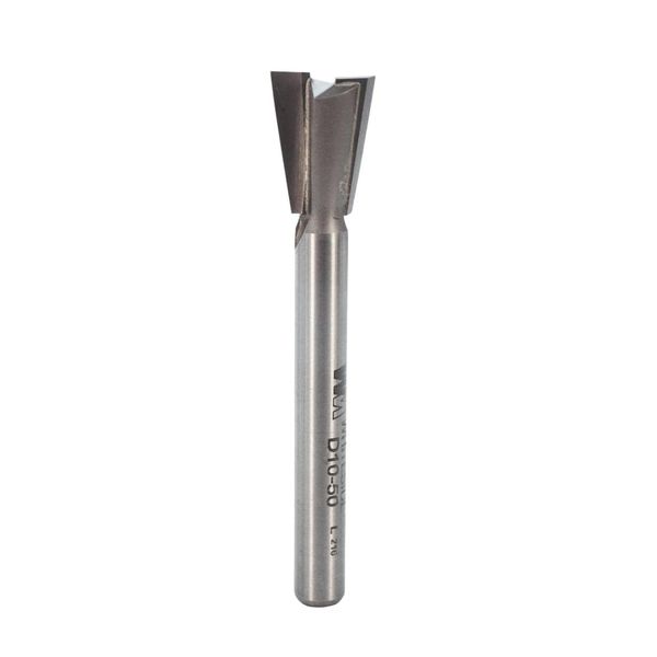 Whiteside Router Bits D10-50 Dovetail Bit with 1/2-Inch Large Diameter and 5/8-Inch Cutting Length