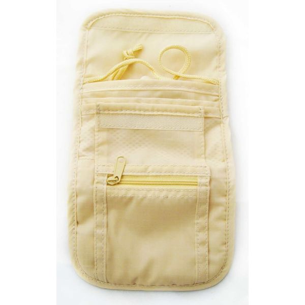 Neck Security Pouch Strap Id Bag - 2 Pk Travel Smart