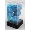 Chessex Opaque Light Blue 7 Piece dice Set
