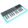 Rockville M25 25 Key USB Wireless Bluetooth MIDI Keyboard Controller+Headphones