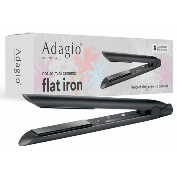 Adagio Not So Mini Ceramic Flat Iron $100 NIB