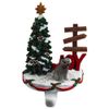 DogLoverStore Cairn Terrier Stocking Holder Hanger Gray