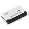 Multibao All in One Multi Card Memory Reader Adapter for Micro SD SDHC M2 MMC XD CF MS with External USB- White