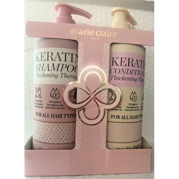 MARIE CLAIRE KERATIN SHAMPOO&CONDIT