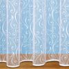 John Aird - Scroll Design Net Curtain - Sold In Set Sizes (2.5 Metres Width, Drop: 45" (114cm))