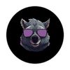 Dad Mom Cool Sunglasses - Funny Wombat PopSockets Swappable PopGrip