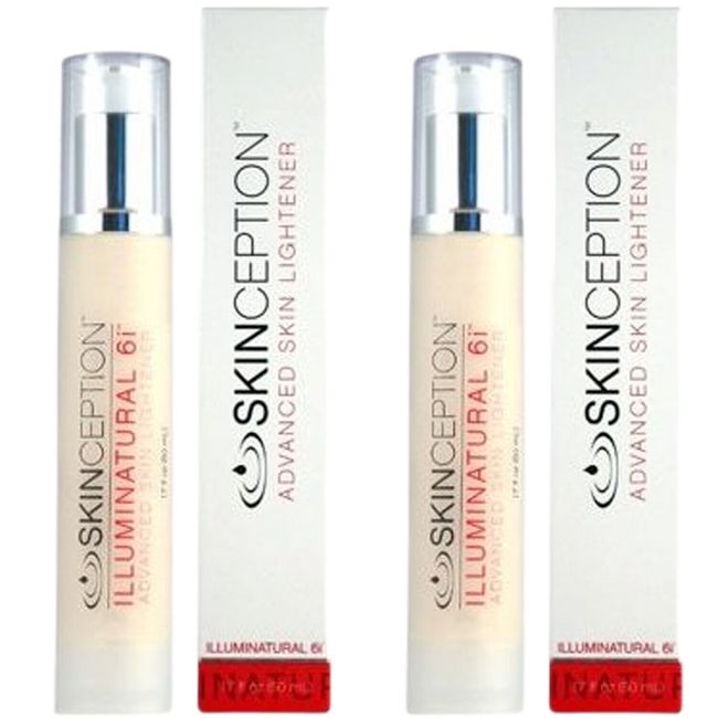 Skinception Illuminatural 6i Skin Lightening Cream 1.7 fl. Oz (2 month supply)