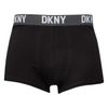 DKNY Men's Portland Swimming Trunks, black, S