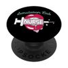 Simulation Lab Nurse Cute RN Simulation Nursing Hot Lips PopSockets Swappable PopGrip