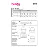 Burda Style Sewing Pattern B6116 Misses' Skirt