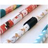 Portable Mini Wrapping Paper Cutter & Organizer - White Home Gadget