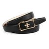 Anthoni Crown Women's Belt, Black (Black 010)