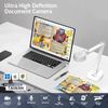 INSWAN INS-1 8MP Ultra High Definition USB Visualiser/Document Camera/Visualizer - Auto Focus, Visualiser for teaching, Compatible with PC/MacOS/Chromebook