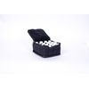 Everything4Oils Essential Oils Carrying Case - Black W/Black Interior (Holds 16 Bottles)