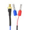 sourcing map K Type Thermocouple Temperature Sensor Probe for 3D Printer 0.5 m Cable M4 Thread