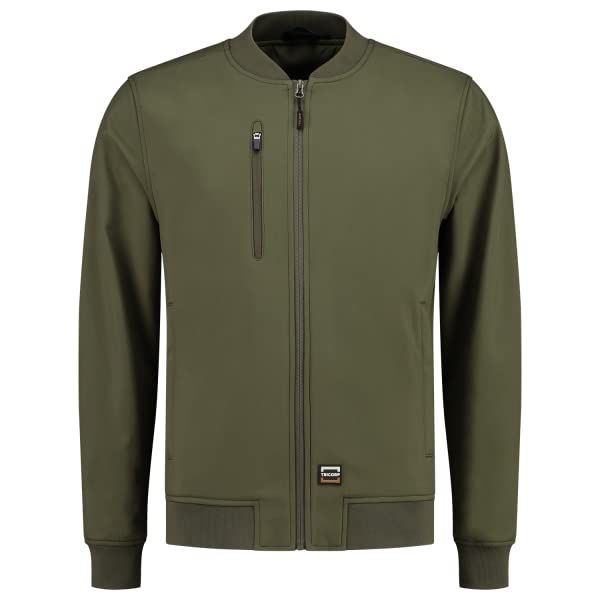 Tricorp 404009 Premium Bomber Softshelljacke, 100% Polyester, 260g/m², Schwarz, Größe L