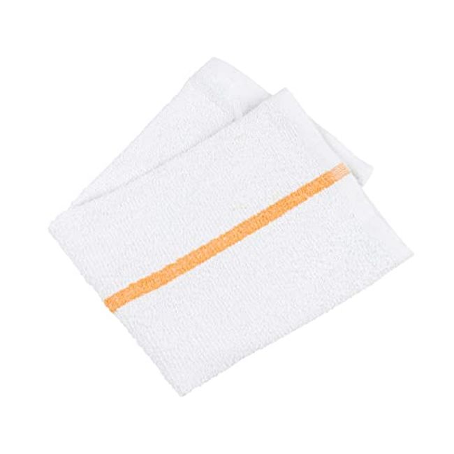 Arkwright Colored Terry Towel Rags, Bulk Rags for Multipurpose Cleaning Shop, 10