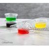 24 Pcs Portion Cups Medium Jelly Shot with Lids Option 2 oz (1 Pack) - New
