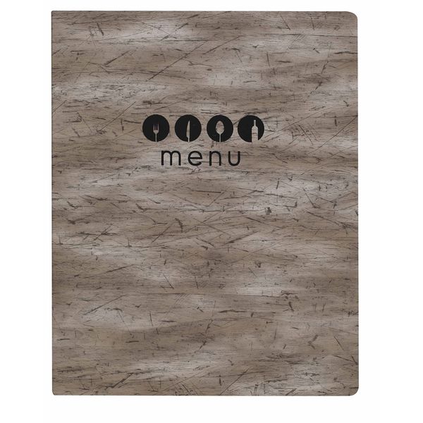 Lacor 28281 Paolo Collection Menu Cover, Size A4, Light Brown