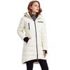 Orolay Women's Down Jacket Coat Mid-Length White L