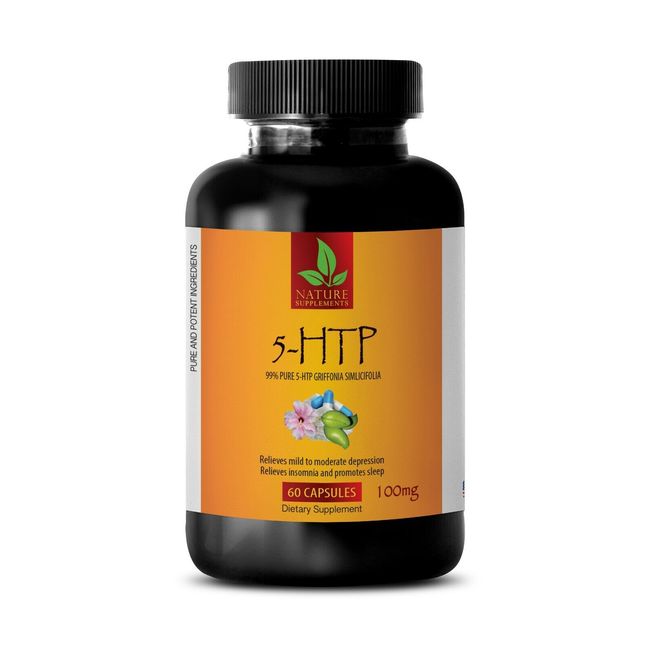 5 Htp Griffonia Seeds Extract - 5-HTP 100mg - May Reduce Eating Behaviors 1B