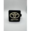 Tow Hitch Cover Beige/Black "4 Runner" - 3D Printed