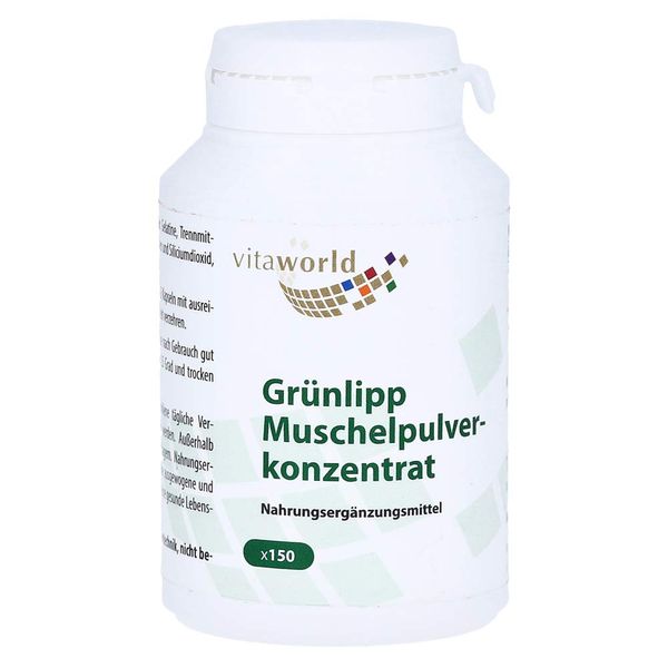 Green Lip Shell Powder Concentrate Capsules Pack of 150