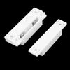 Sourcingmap Home Wired Alarm Security Magnetic Door Contact Reed Sensor Switch 2 Sets White
