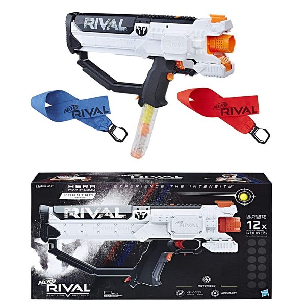 NERF Rival Hera Mxvii 1200 White Combat Blaster