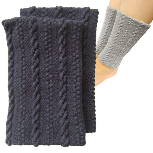 ankle warmer black