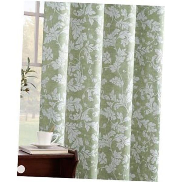 100% Blackout Curtains 50"W x 96"L (Pack of 2) A4 | Sage Green 100% Blackout