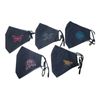 Johnny Was Embroidered Face Mask with pocket for filter NWT 5 Pack