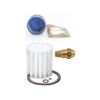 Oil Burner Tune Up Kit 0.75 Gallon 70° Solid Nozzle, White Micro Flow Oil Filter and"A" Pump Screen