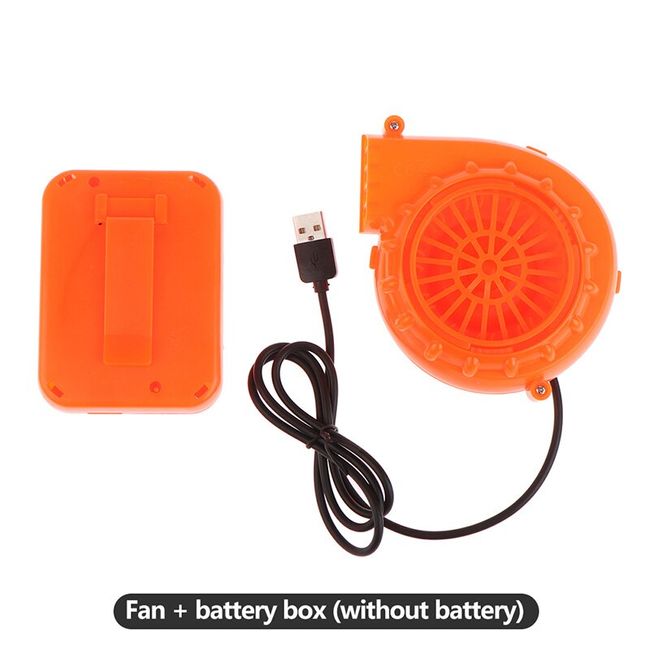 Electric Mini Fan Air Blower For Inflatable Toy Costume Doll Battery  Powered USB