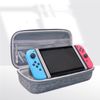 PGRTYOF Carrying Case for Switch OLED Model 2021/Switch Case 2017, gray, Carrying Case for Switch