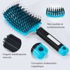 2 x Hair Brush (Purple and Pink)