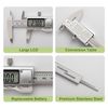All-Metal Small Digital Caliper 0-4" Mini Measuring Tool, Micrometer Caliper NEW