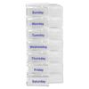 Pill Planner, Weekly 4X Day with Pop Outs, 1 Count