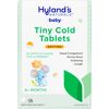 Hyland's Naturals Baby Tiny Cold Tablets, Daytime, Infant and Baby Cold Medicine, Decongestant, Runny Nose & Cough Relief, 125 Quick-Dissolving Tablets