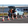 6 Red Traffic Safety cones by innovatus